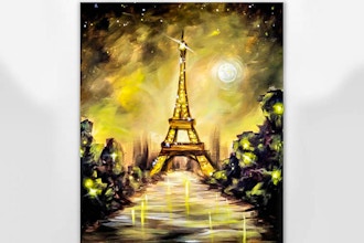 Paint Nite: Golden Paris Hour